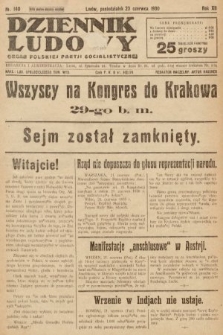 Dziennik Ludowy : organ Polskiej Partji Socjalistycznej. 1930, nr 140