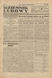 Dziennik Ludowy : organ Polskiej Partji Socjalistycznej. 1933, nr 6