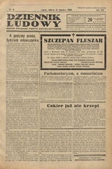 Dziennik Ludowy : organ Polskiej Partji Socjalistycznej. 1933, nr 11