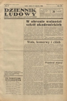 Dziennik Ludowy : organ Polskiej Partji Socjalistycznej. 1933, nr 17