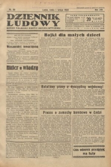 Dziennik Ludowy : organ Polskiej Partji Socjalistycznej. 1933, nr 26