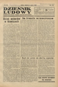 Dziennik Ludowy : organ Polskiej Partji Socjalistycznej. 1933, nr 53