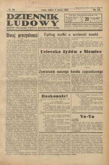 Dziennik Ludowy : organ Polskiej Partji Socjalistycznej. 1933, nr 58