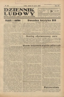 Dziennik Ludowy : organ Polskiej Partji Socjalistycznej. 1933, nr 60