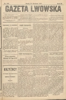 Gazeta Lwowska. 1898, nr 289