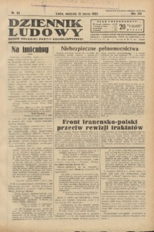 Dziennik Ludowy : organ Polskiej Partji Socjalistycznej. 1933, nr 65