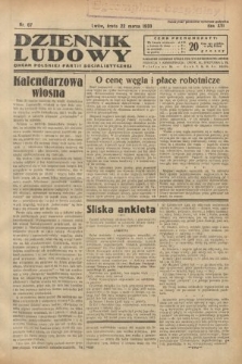 Dziennik Ludowy : organ Polskiej Partji Socjalistycznej. 1933, nr 67