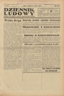 Dziennik Ludowy : organ Polskiej Partji Socjalistycznej. 1933, nr 77