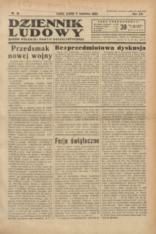 Dziennik Ludowy : organ Polskiej Partji Socjalistycznej. 1933, nr 81