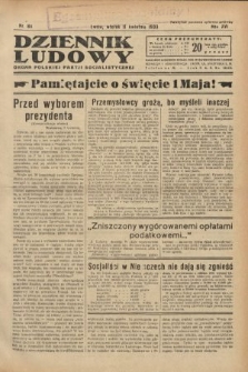 Dziennik Ludowy : organ Polskiej Partji Socjalistycznej. 1933, nr 84