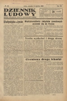 Dziennik Ludowy : organ Polskiej Partji Socjalistycznej. 1933, nr 86