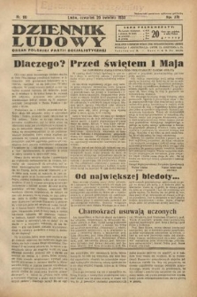 Dziennik Ludowy : organ Polskiej Partji Socjalistycznej. 1933, nr 90