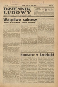 Dziennik Ludowy : organ Polskiej Partji Socjalistycznej. 1933, nr 118