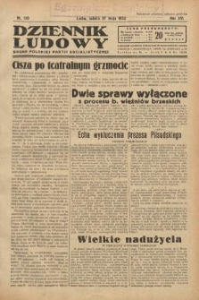 Dziennik Ludowy : organ Polskiej Partji Socjalistycznej. 1933, nr 120