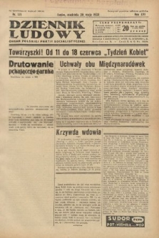 Dziennik Ludowy : organ Polskiej Partji Socjalistycznej. 1933, nr 121