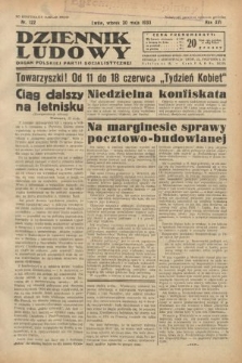Dziennik Ludowy : organ Polskiej Partji Socjalistycznej. 1933, nr 122