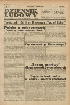 Dziennik Ludowy : organ Polskiej Partji Socjalistycznej. 1933, nr 130