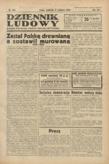 Dziennik Ludowy : organ Polskiej Partji Socjalistycznej. 1933, nr 132