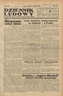 Dziennik Ludowy : organ Polskiej Partji Socjalistycznej. 1933, nr 133