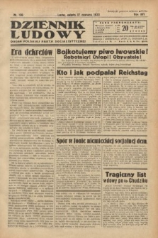 Dziennik Ludowy : organ Polskiej Partji Socjalistycznej. 1933, nr 136