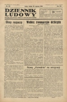 Dziennik Ludowy : organ Polskiej Partji Socjalistycznej. 1933, nr 138