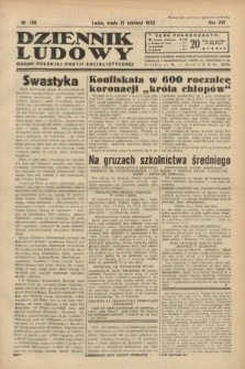 Dziennik Ludowy : organ Polskiej Partji Socjalistycznej. 1933, nr 139