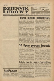 Dziennik Ludowy : organ Polskiej Partji Socjalistycznej. 1933, nr 140
