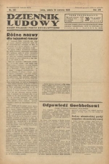 Dziennik Ludowy : organ Polskiej Partji Socjalistycznej. 1933, nr 142