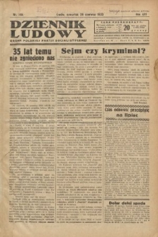 Dziennik Ludowy : organ Polskiej Partji Socjalistycznej. 1933, nr 146