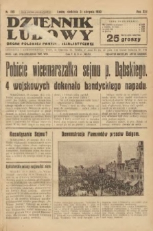 Dziennik Ludowy : organ Polskiej Partji Socjalistycznej. 1930, nr 198