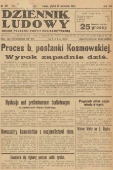 Dziennik Ludowy : organ Polskiej Partji Socjalistycznej. 1930, nr 215