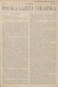 Polska Gazeta Lekarska. 1935, nr 2