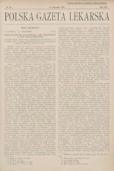 Polska Gazeta Lekarska. 1935, nr 45