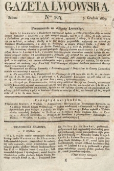 Gazeta Lwowska. 1839, nr 144