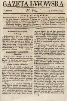 Gazeta Lwowska. 1839, nr 149