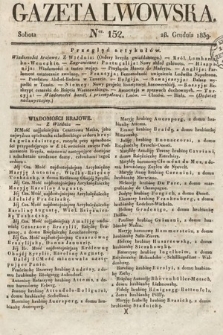 Gazeta Lwowska. 1839, nr 152