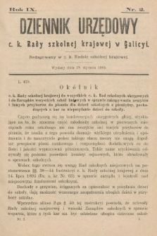 Dziennik Urzędowy c. k. Rady szkolnej krajowej w Galicyi. 1905, nr 2