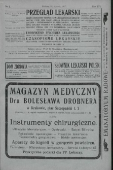 Przegląd Lekarski oraz Czasopismo Lekarskie. 1917, nr 3
