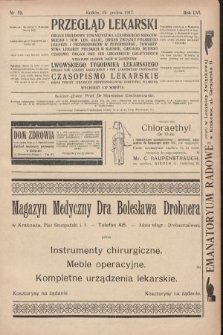 Przegląd Lekarski oraz Czasopismo Lekarskie. 1917, nr 50