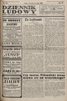 Dziennik Ludowy : organ Polskiej Partij Socjalistycznej. 1932, nr 109