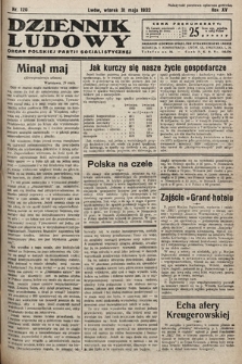 Dziennik Ludowy : organ Polskiej Partij Socjalistycznej. 1932, nr 120