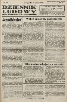 Dziennik Ludowy : organ Polskiej Partij Socjalistycznej. 1932, nr 135