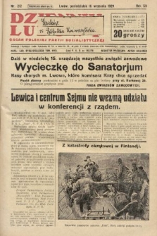 Dziennik Ludowy : organ Polskiej Partji Socjalistycznej. 1929, nr 212