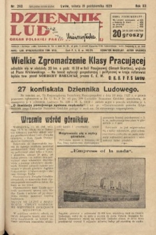 Dziennik Ludowy : organ Polskiej Partji Socjalistycznej. 1929, nr 240