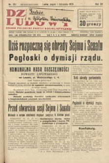 Dziennik Ludowy : organ Polskiej Partji Socjalistycznej. 1929, nr 251