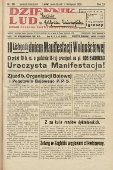 Dziennik Ludowy : organ Polskiej Partji Socjalistycznej. 1929, nr 261