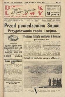 Dziennik Ludowy : organ Polskiej Partji Socjalistycznej. 1929, nr 281