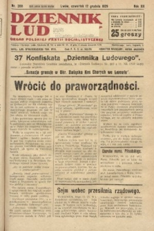 Dziennik Ludowy : organ Polskiej Partji Socjalistycznej. 1929, nr 288