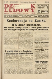 Dziennik Ludowy : organ Polskiej Partji Socjalistycznej. 1929, nr 294