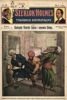 Szerlok Holmes : tygodnik kryminalny. 1909, nr 19